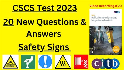 cscs test is it hard|cscs signs and meanings.